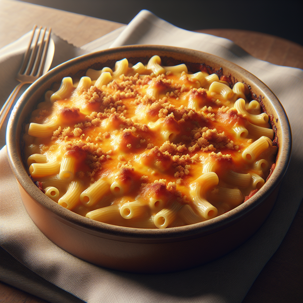 Golden Macaroni and Cheese