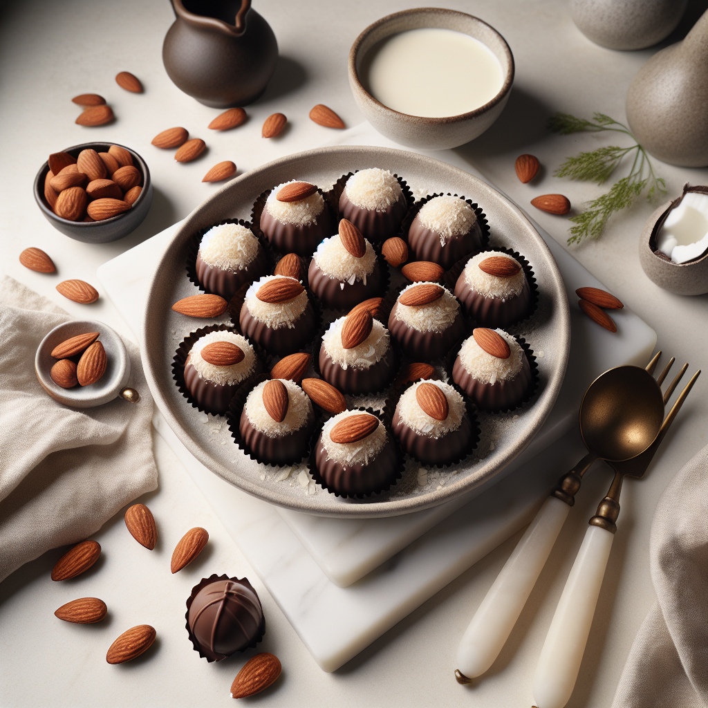 Homemade Almond Coconut Candy