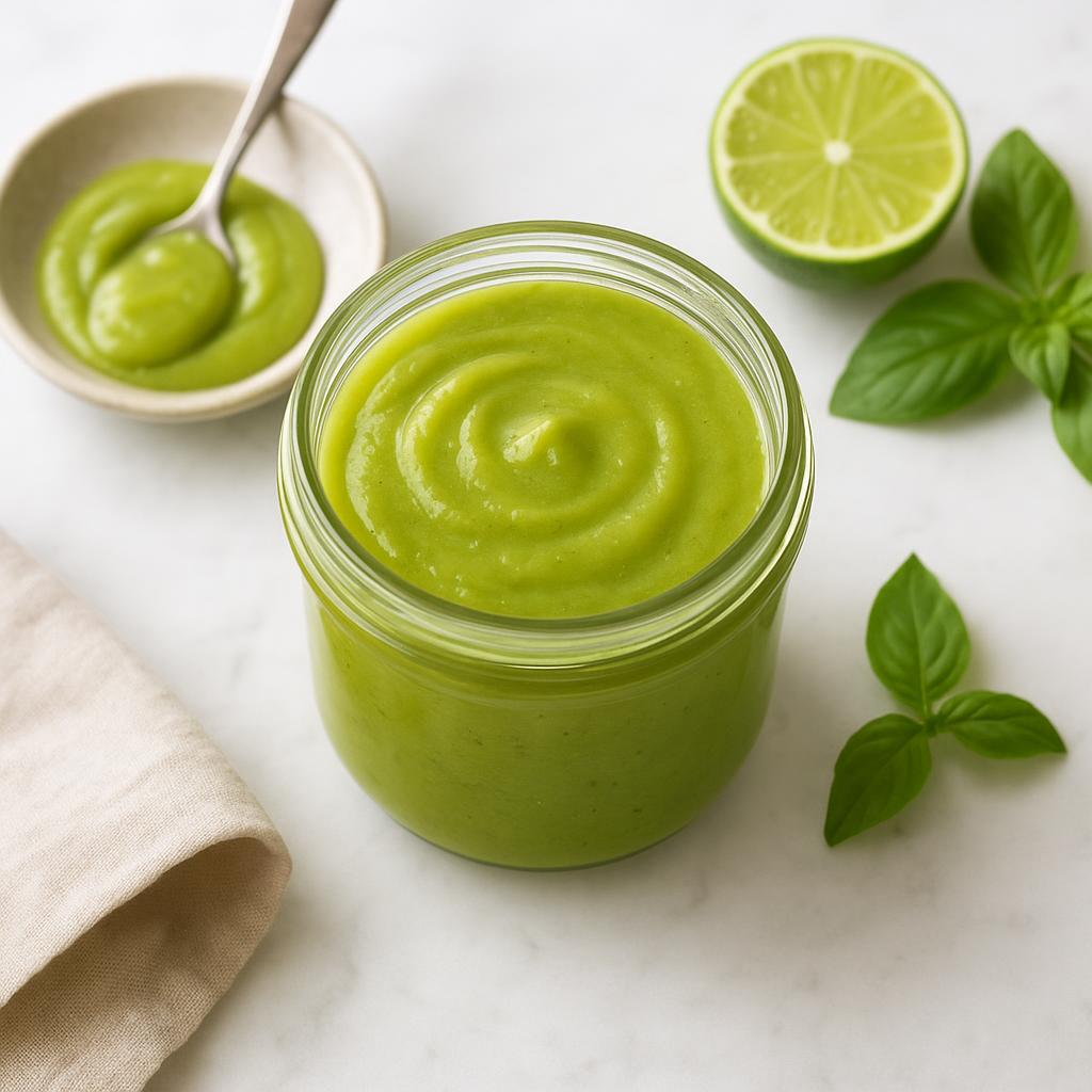 Basil Lime Curd