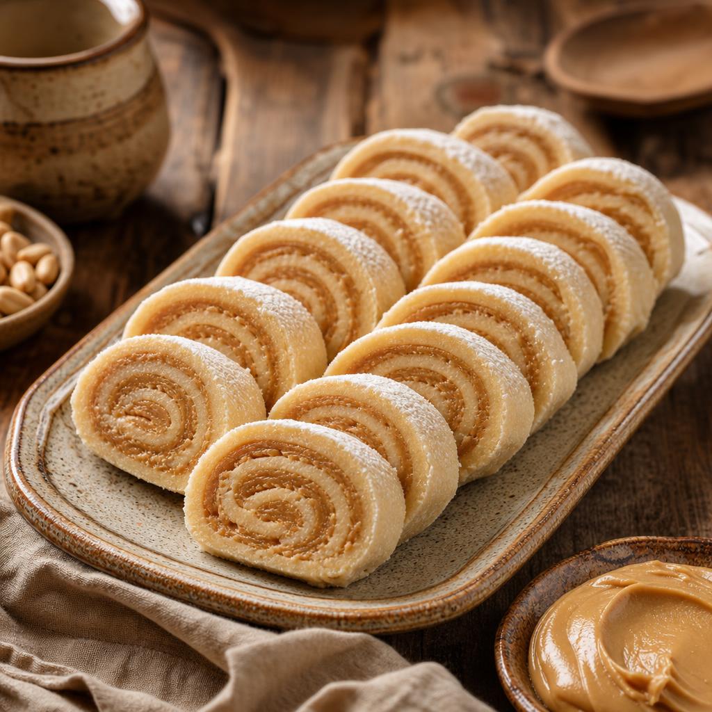 Creamy Peanut Butter Delight Rolls