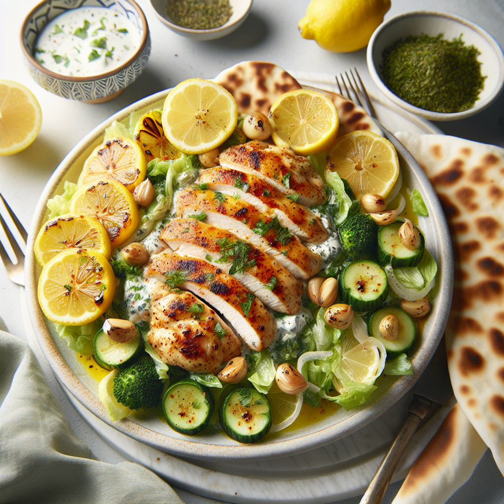 Lebanese Lemon Garlic Chicken - Al Aseel Copycat