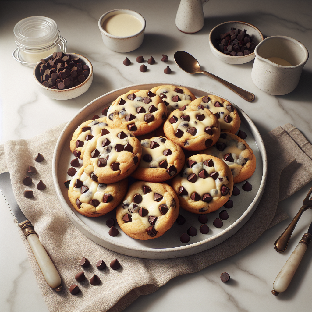 Chocolate Chip Cheesecake Cookies