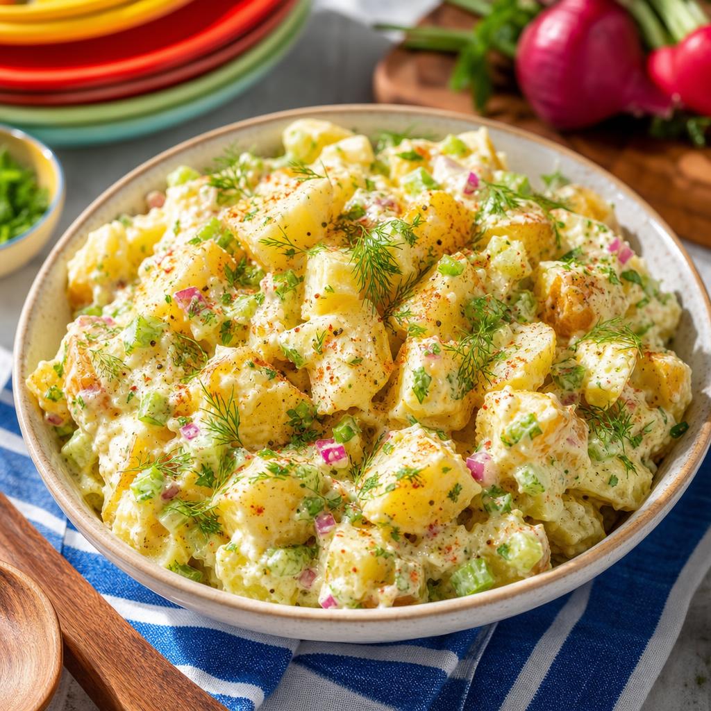 Pepped Up Potato Salad
