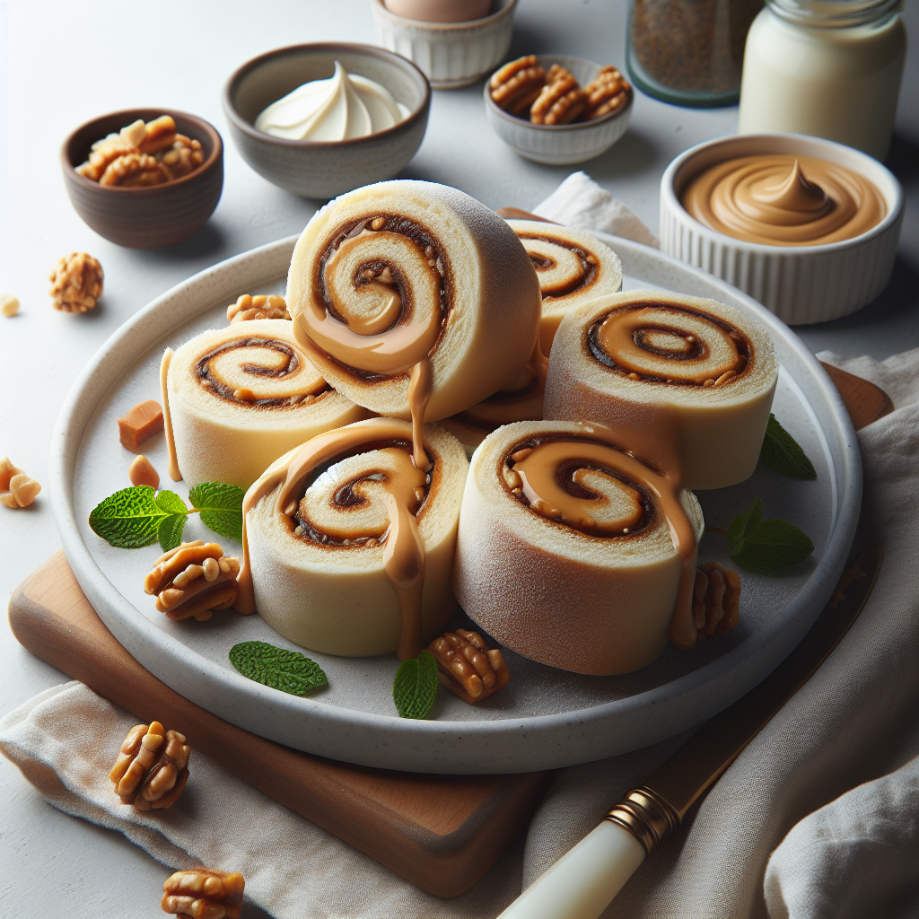 Creamy Peanut Butter Delight Rolls