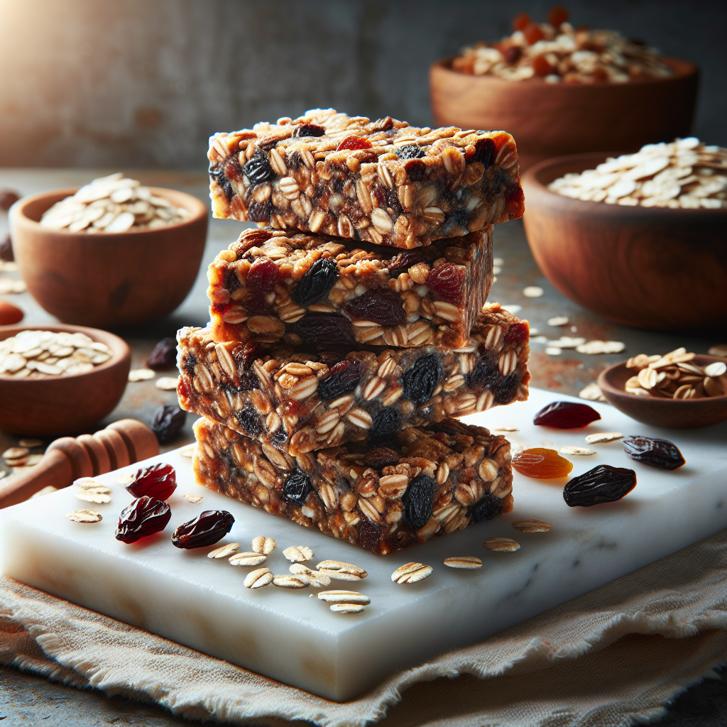 No-Bake Granola Bars