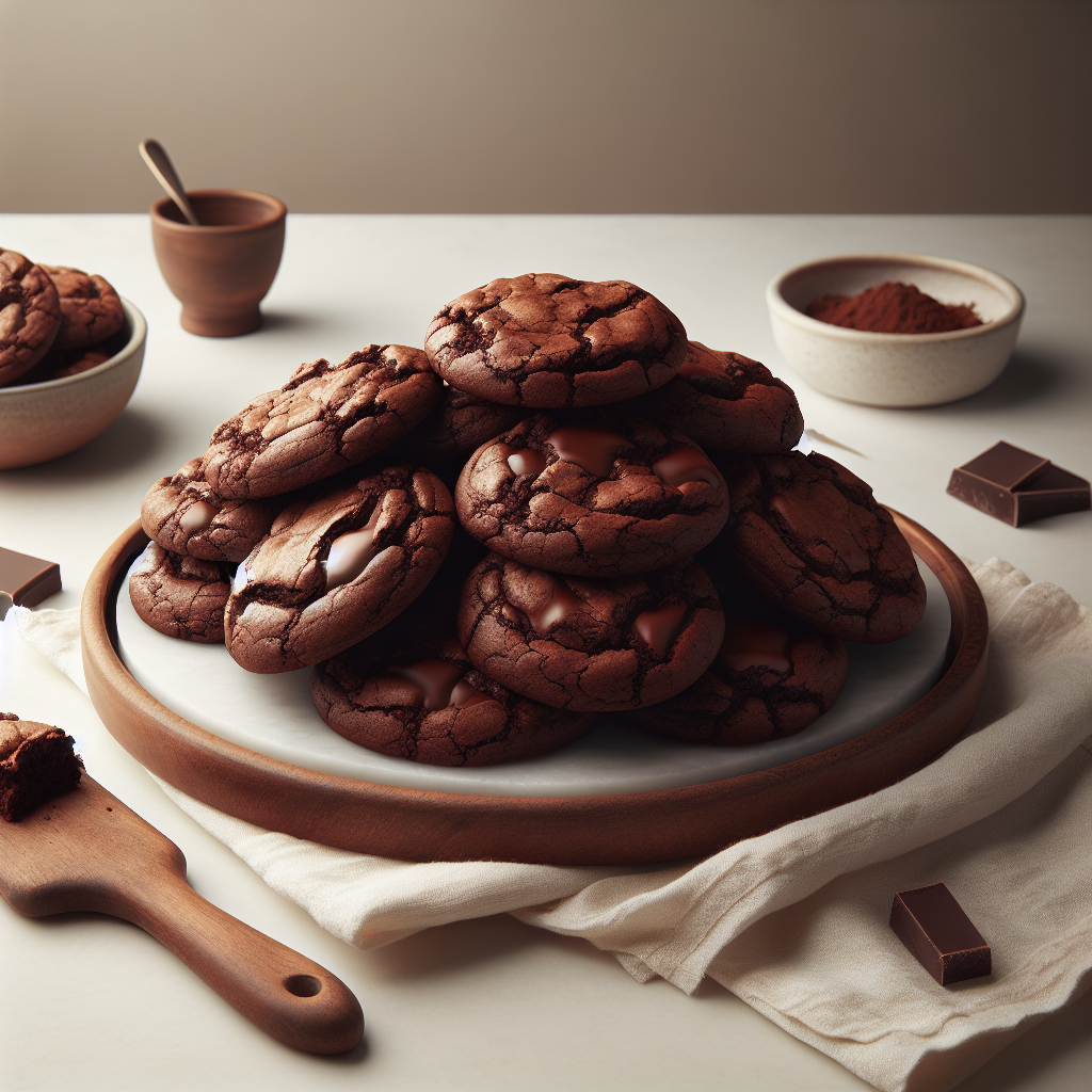 Chocolate Brownie Cookies